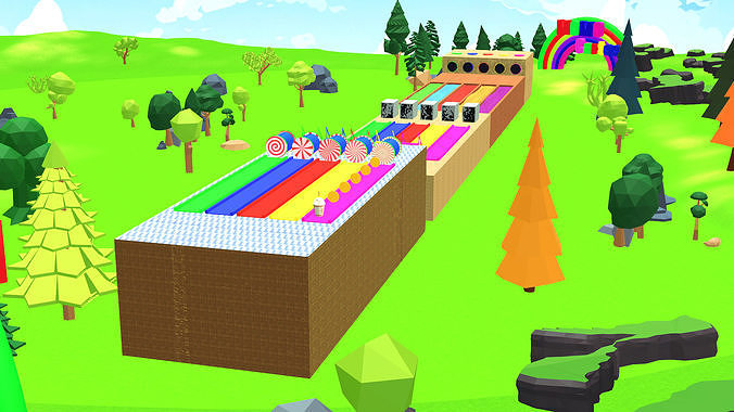 3D Since for cartoon animtion 3D model