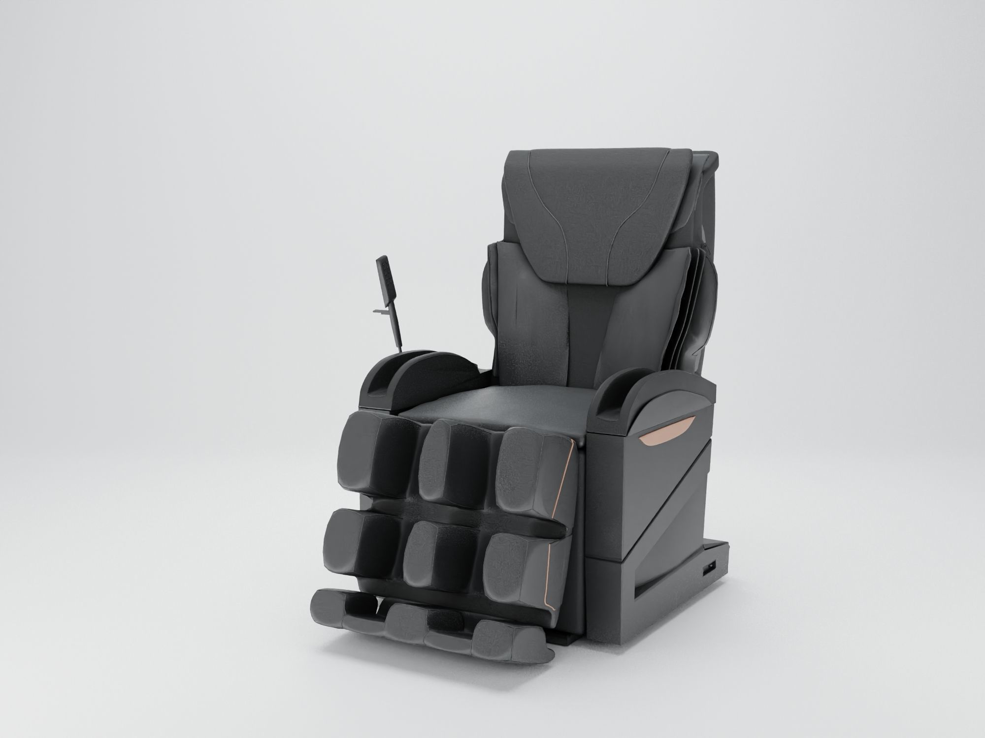Massage chair 3D print model_3