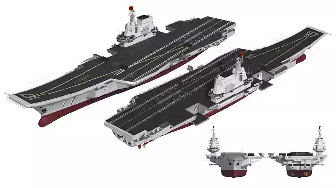 Shandong Chinese aircraft carrier   002 aircraft carrier Navy