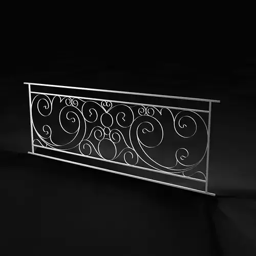 Elegant Decorative Fence for Porch