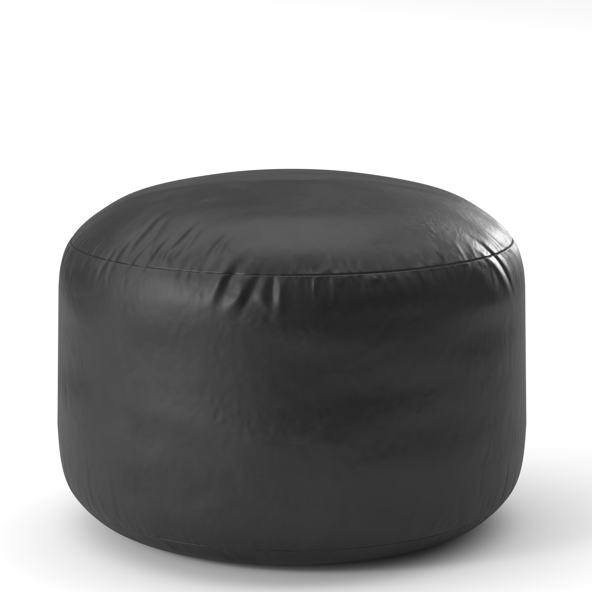 Bean Bag Chair Low-poly 3D model_2