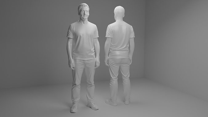 High-Quality Male Human Model 3D model
