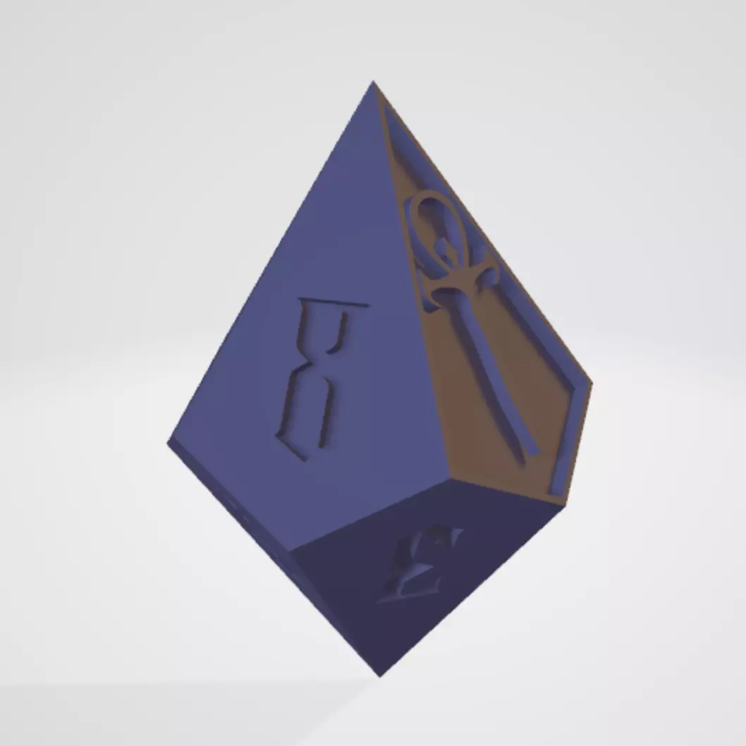 VTM Camarilla Dice Free 3D print model_0