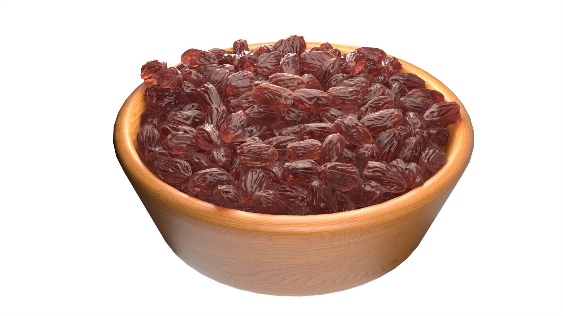 Seeds Grain Beans Nuts Mega Bowl collection Low-poly 3D model_23