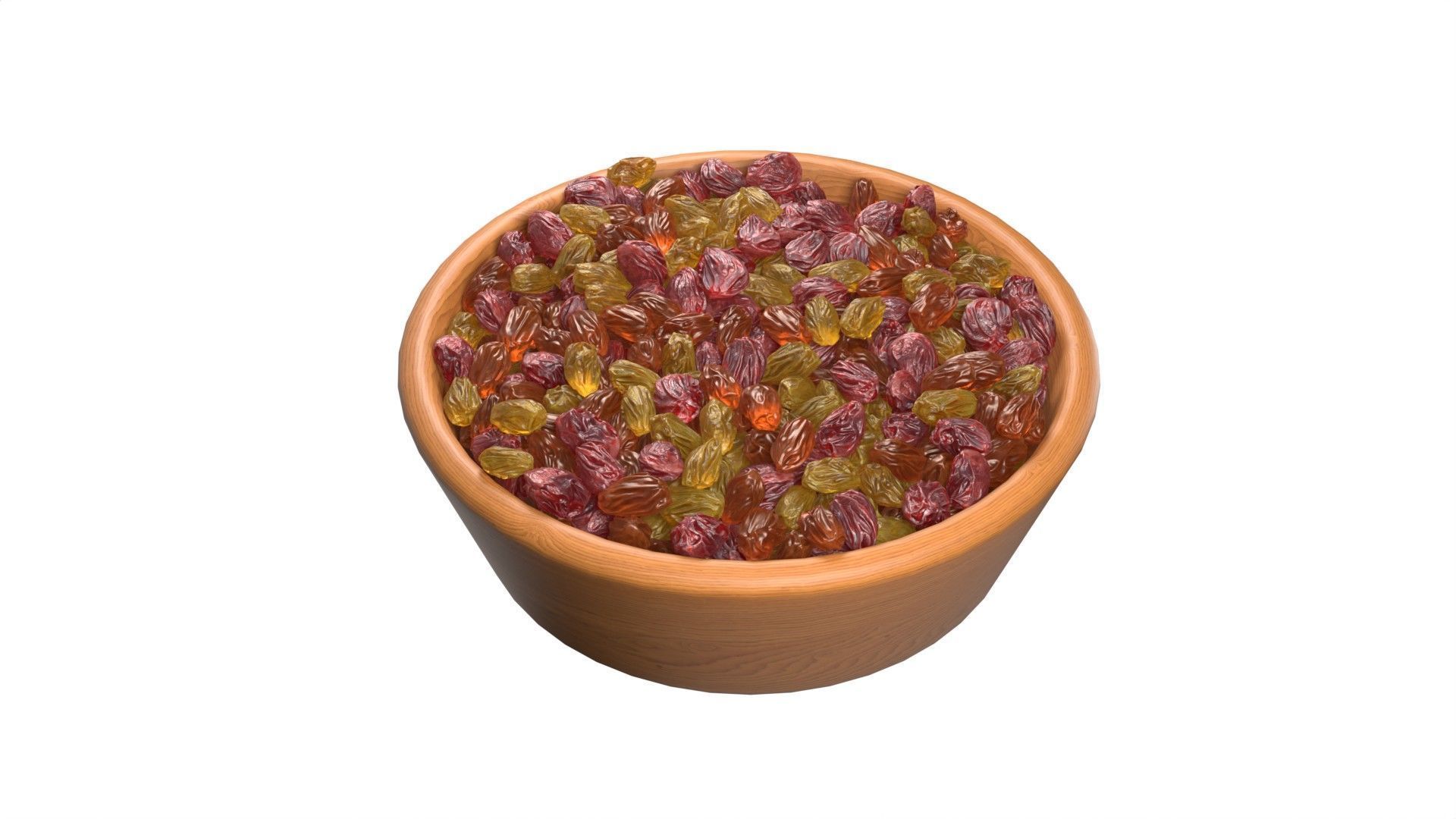 Seeds Grain Beans Nuts Mega Bowl collection Low-poly 3D model_20