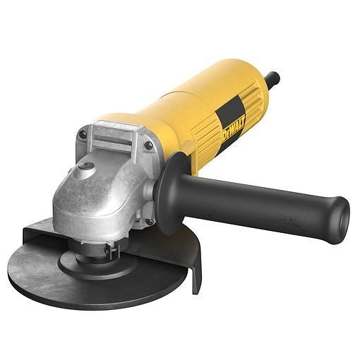 3d model Angle Grinder  dewalt Low-poly 3D model