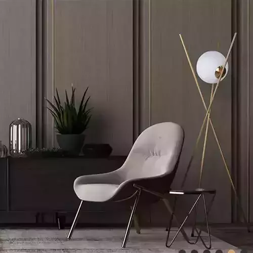 Modern Tripod Floor Lamp Xenia F0055