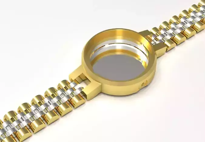 Lockless Watch Case and Strap sj0024