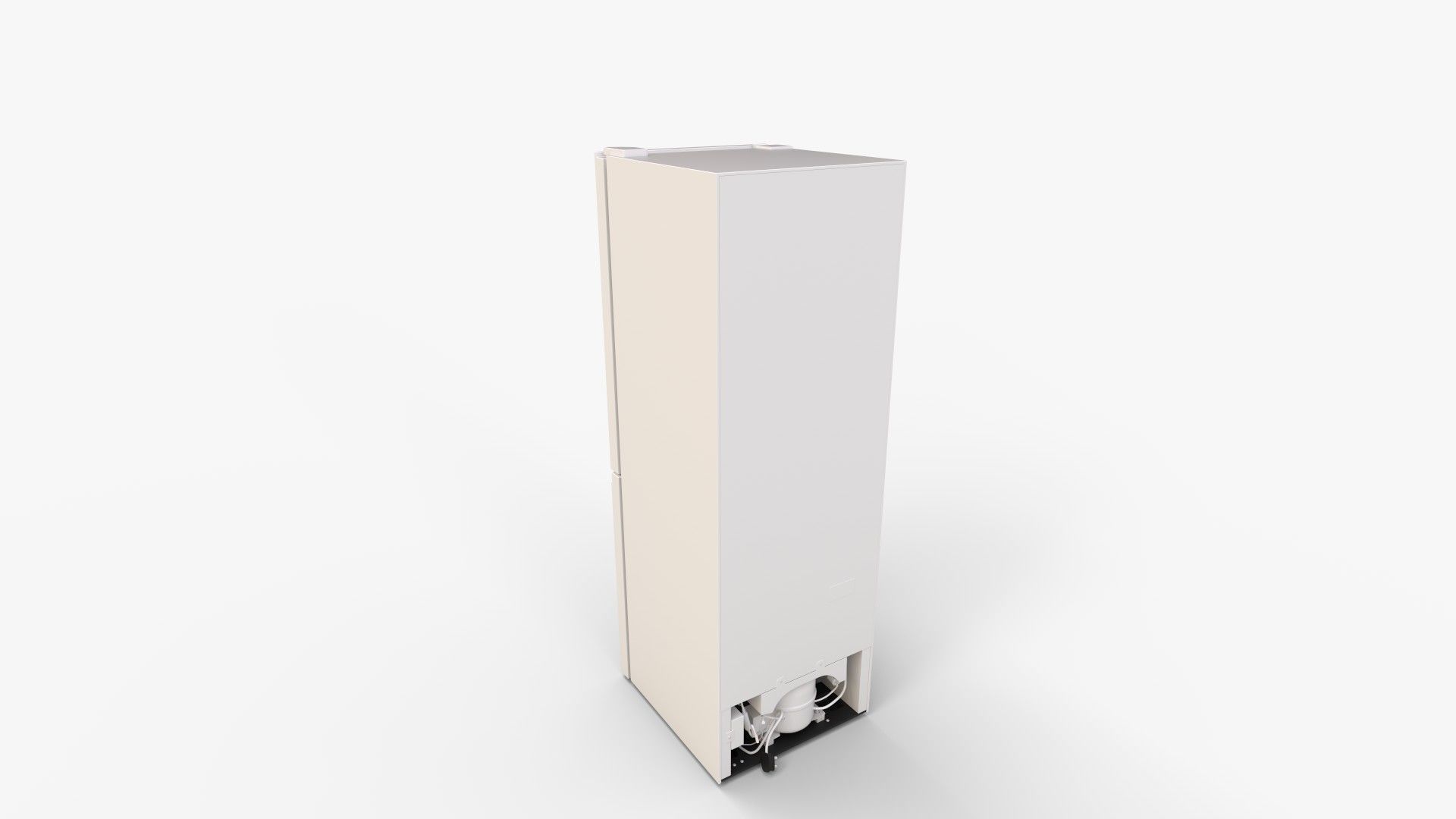Heinrichs freestanding fridge freezer 3D model_4