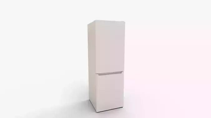 Heinrichs freestanding fridge freezer 3D model