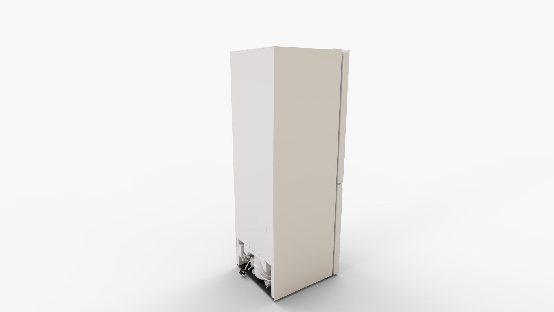 Heinrichs freestanding fridge freezer 3D model_2