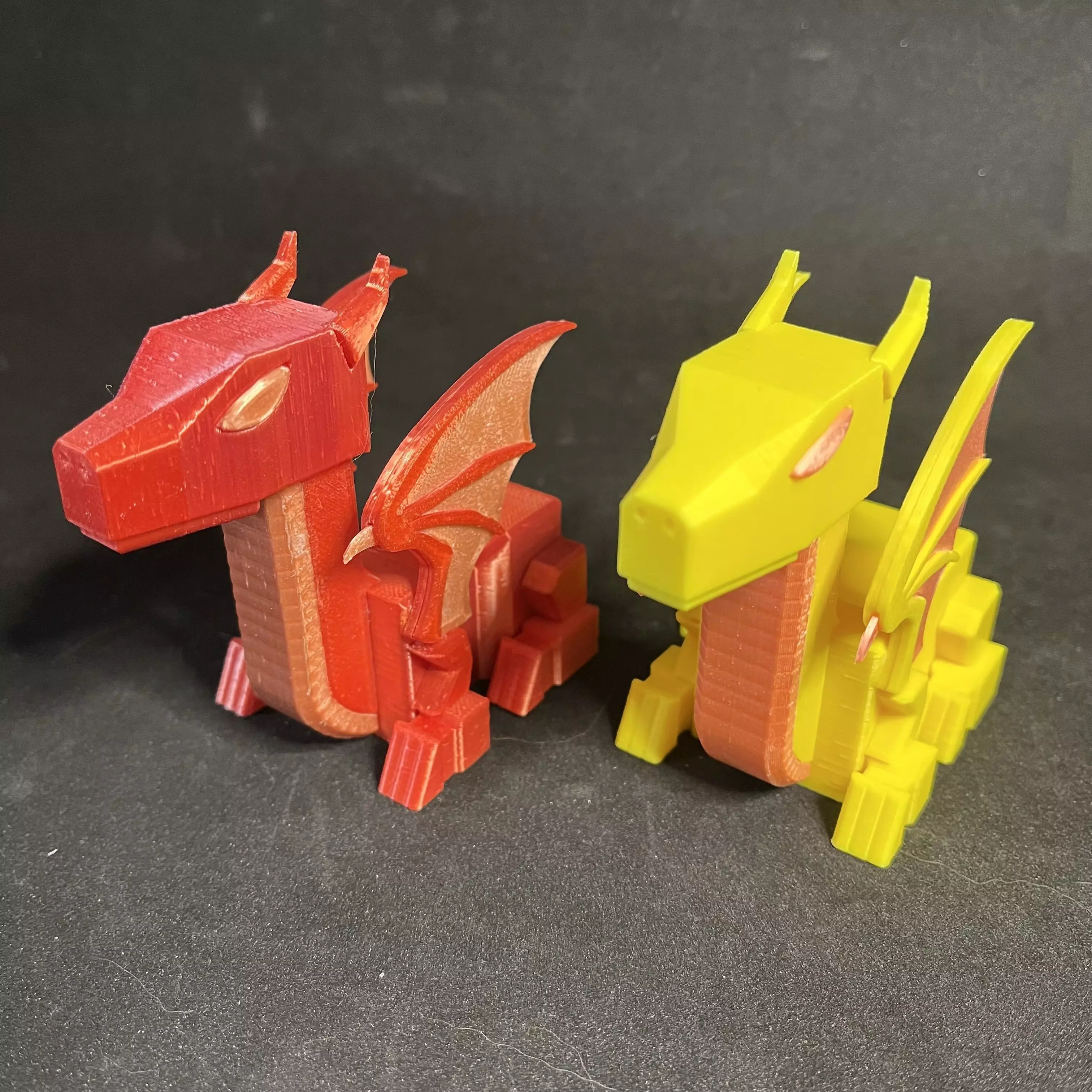 Medium Poly Baby RoboDragon 3D print model_0