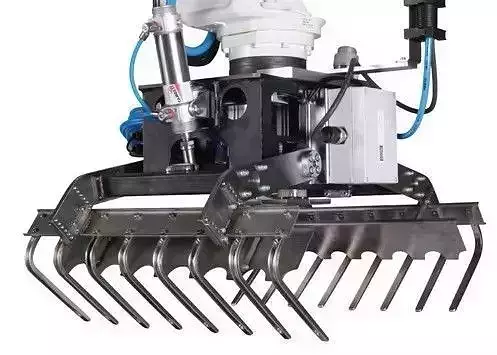 Robot Palletizing Gripper - 20 to 100 Kg Bag Handling Automation 3D model