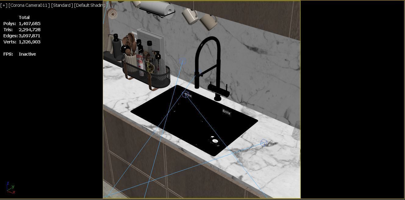 Modern Kitchen 3D model_14