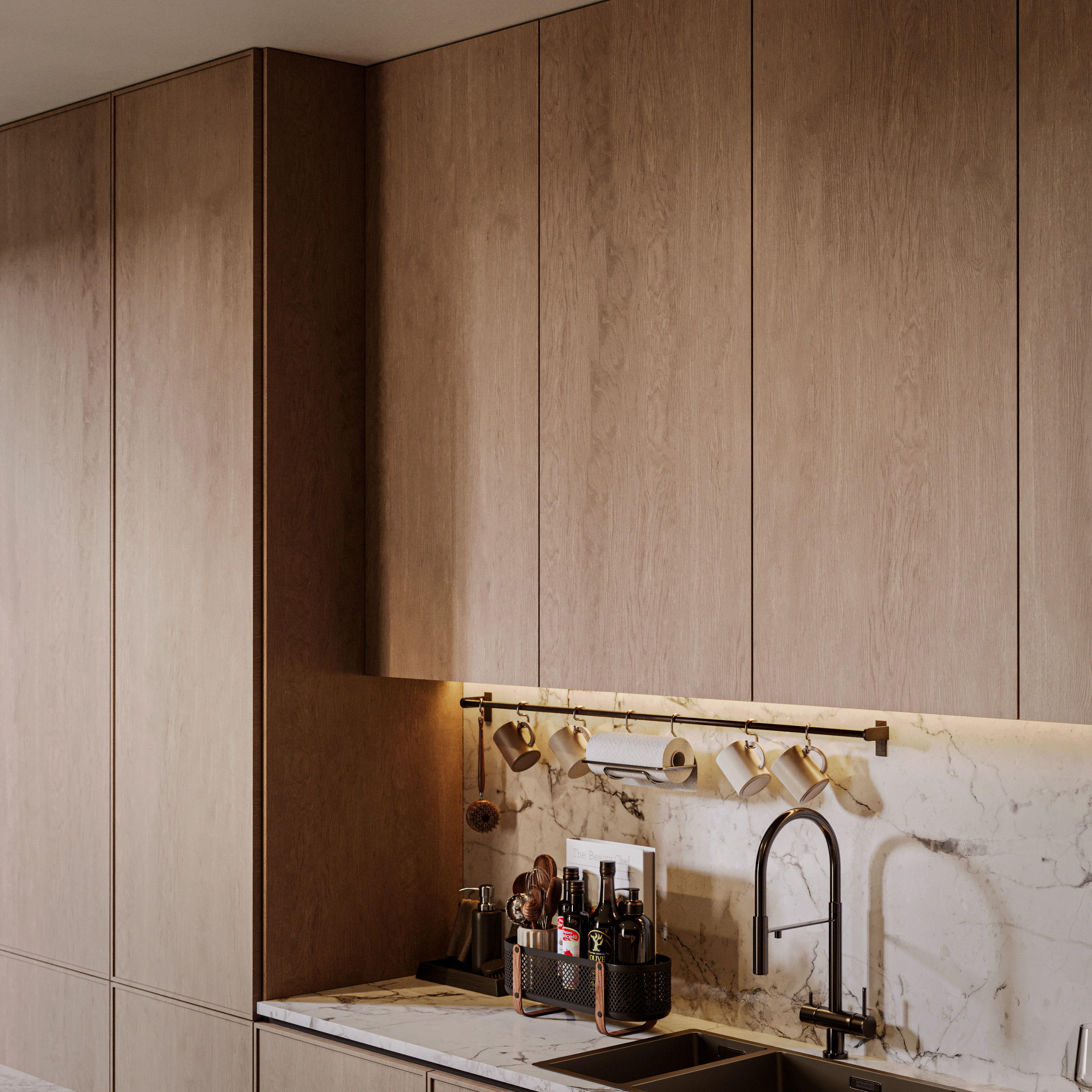 Modern Kitchen 3D model_8