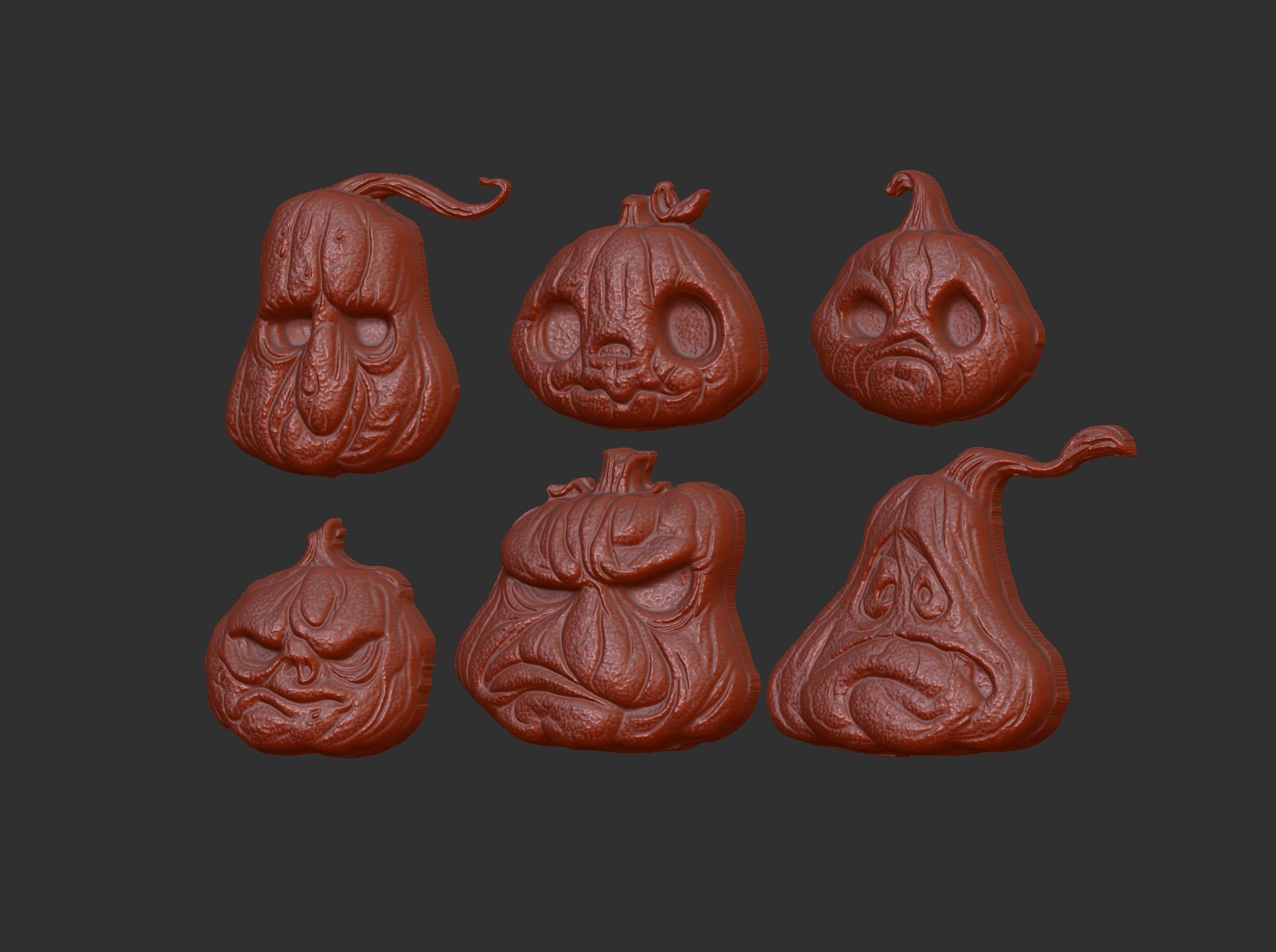 pumpkins cnc model 3D print model_23