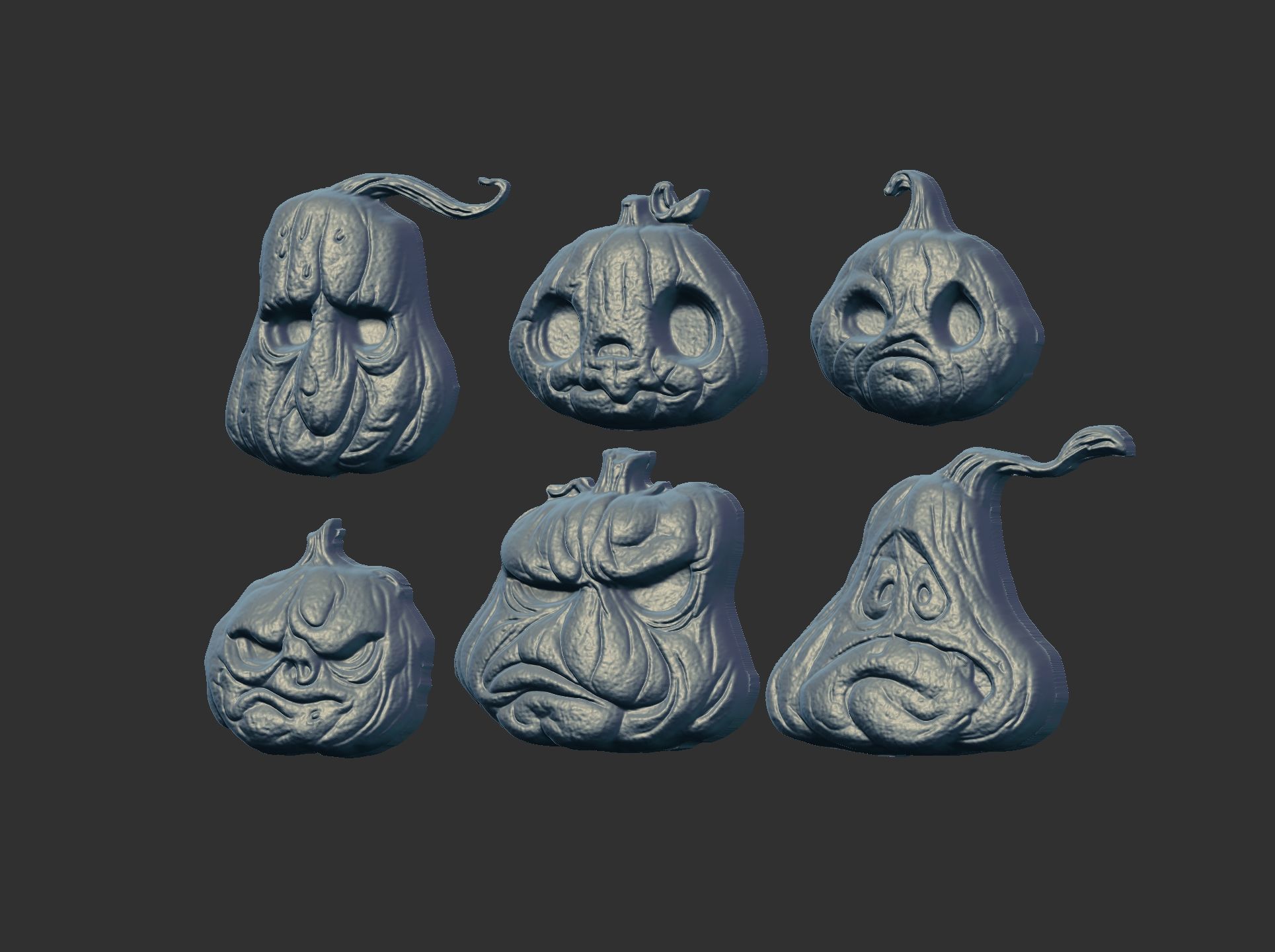 pumpkins cnc model 3D print model_1