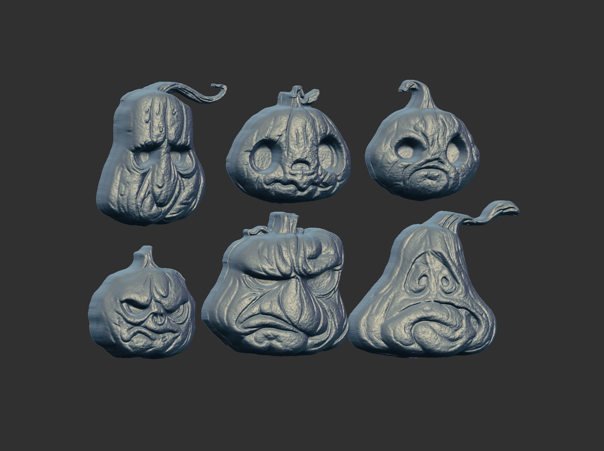 pumpkins cnc model 3D print model_21