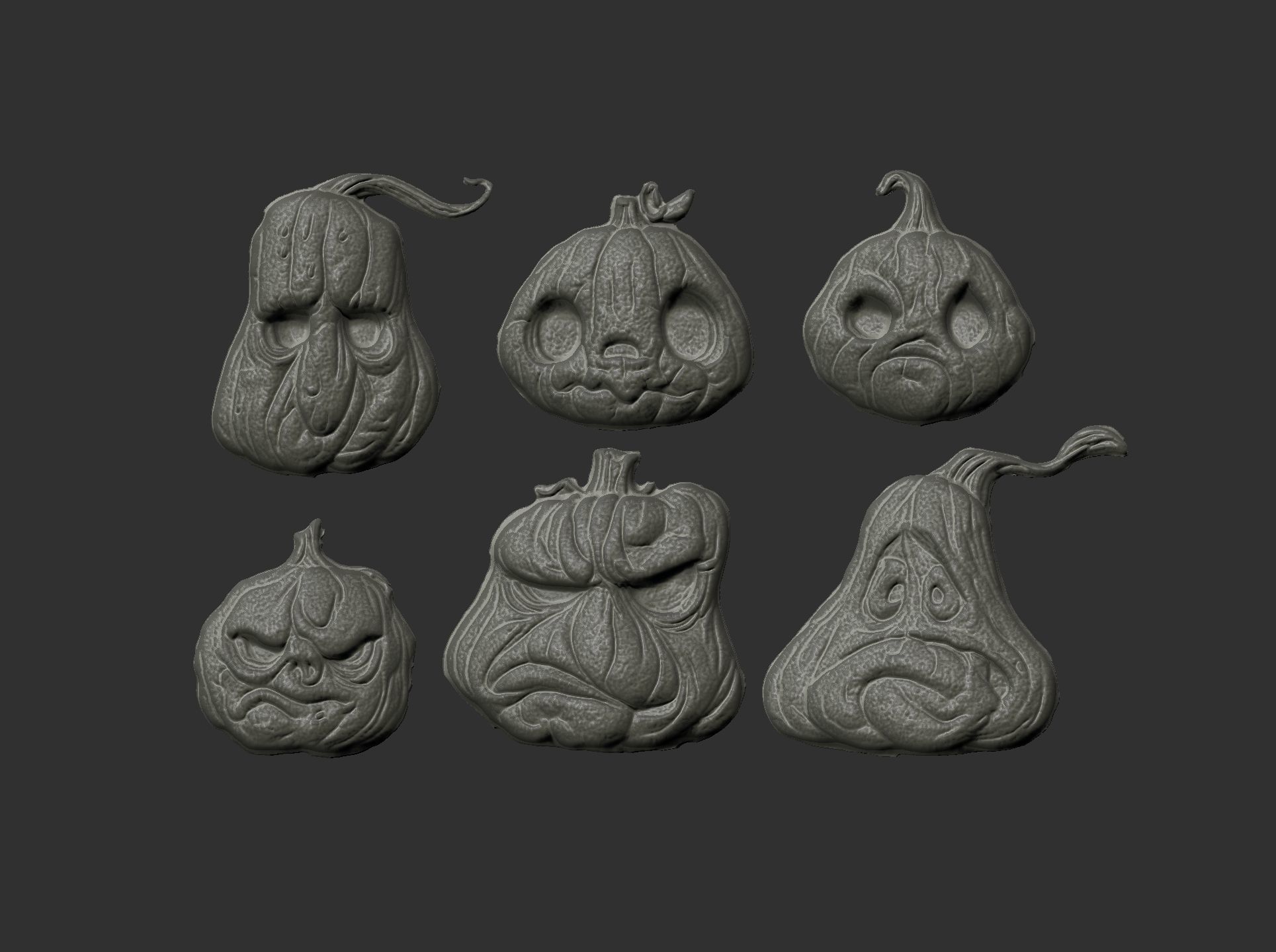 pumpkins cnc model 3D print model_13