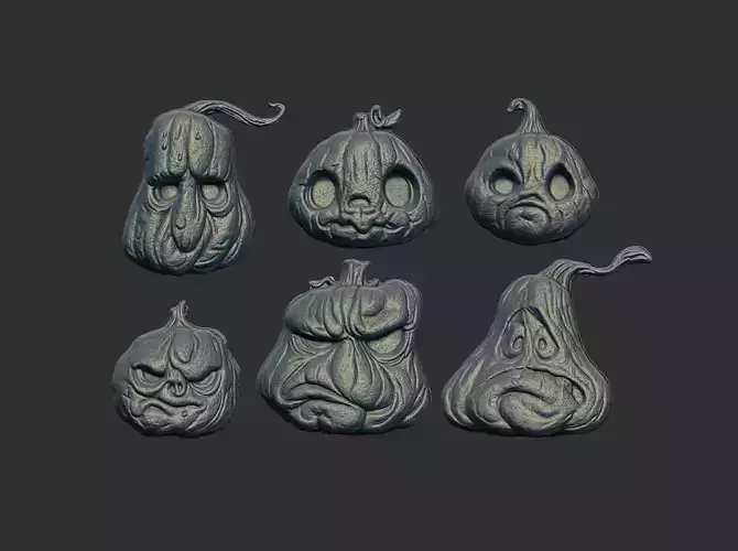 pumpkins cnc model 3D print model
