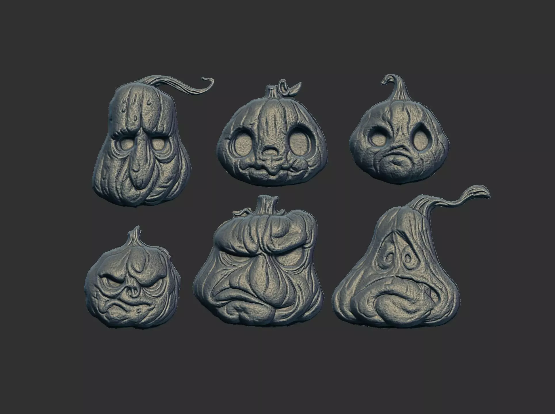 pumpkins cnc model 3D print model_0