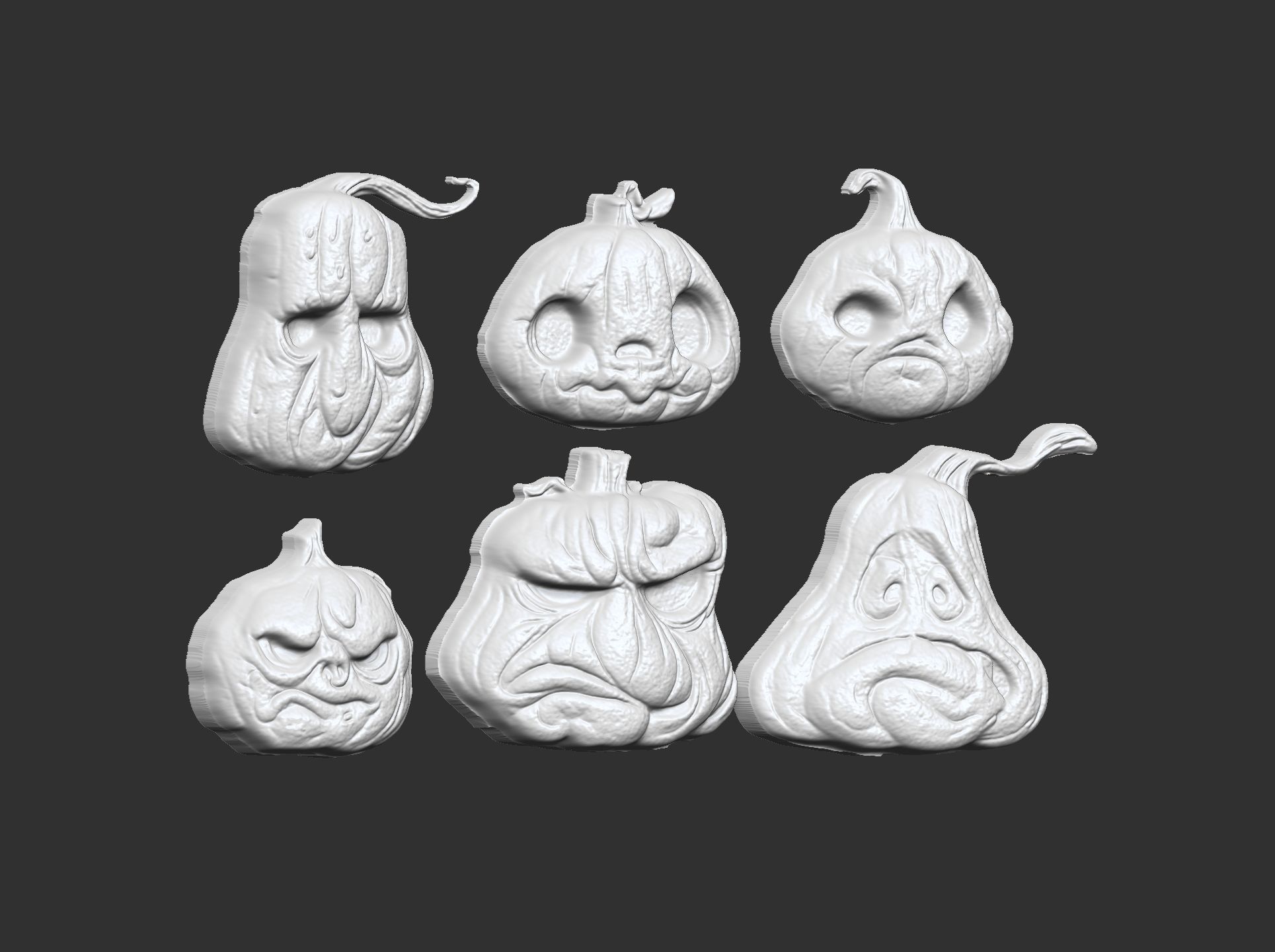 pumpkins cnc model 3D print model_11