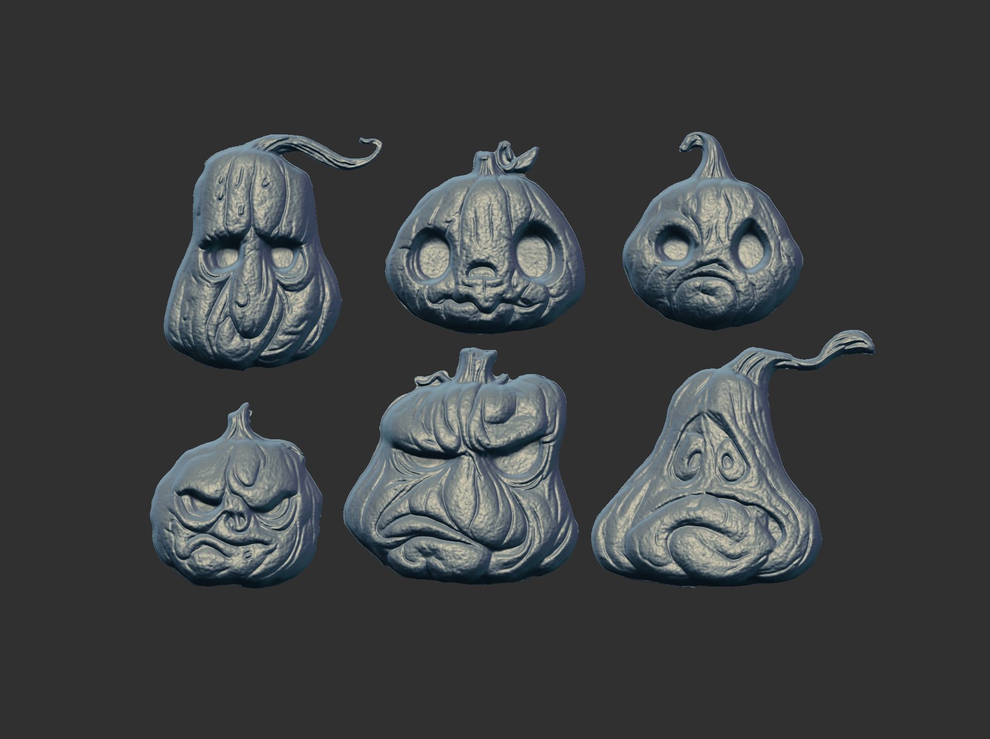 pumpkins cnc model 3D print model_15