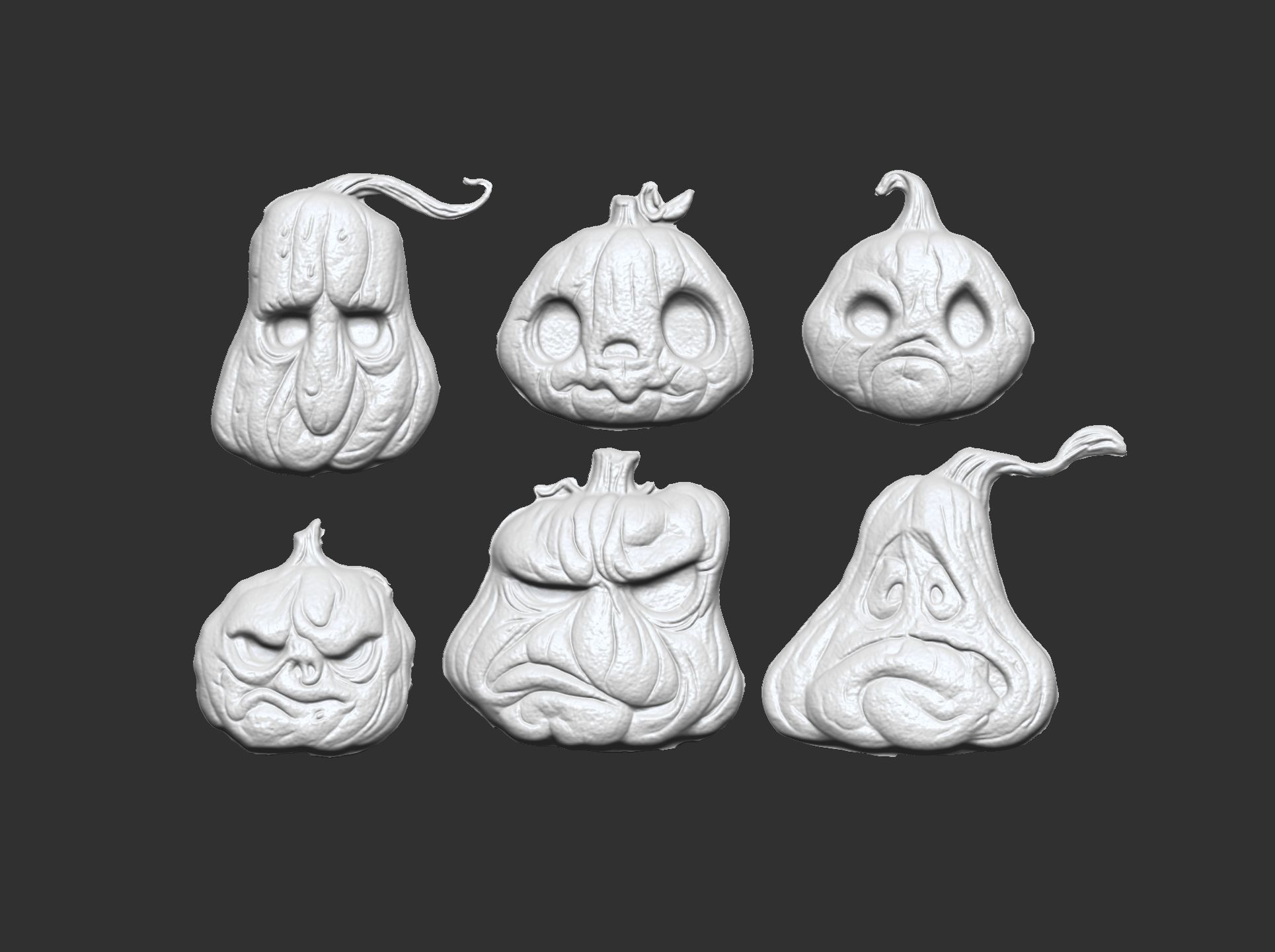pumpkins cnc model 3D print model_10