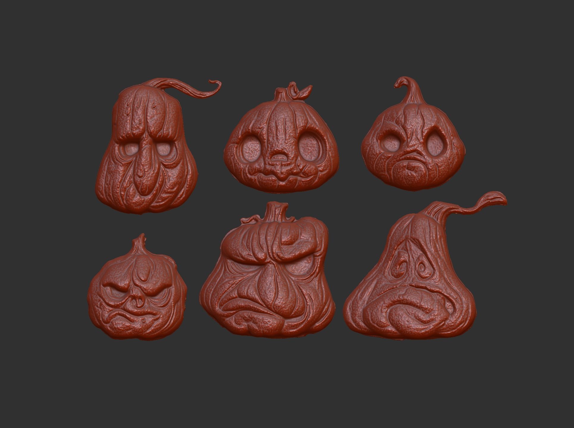 pumpkins cnc model 3D print model_16