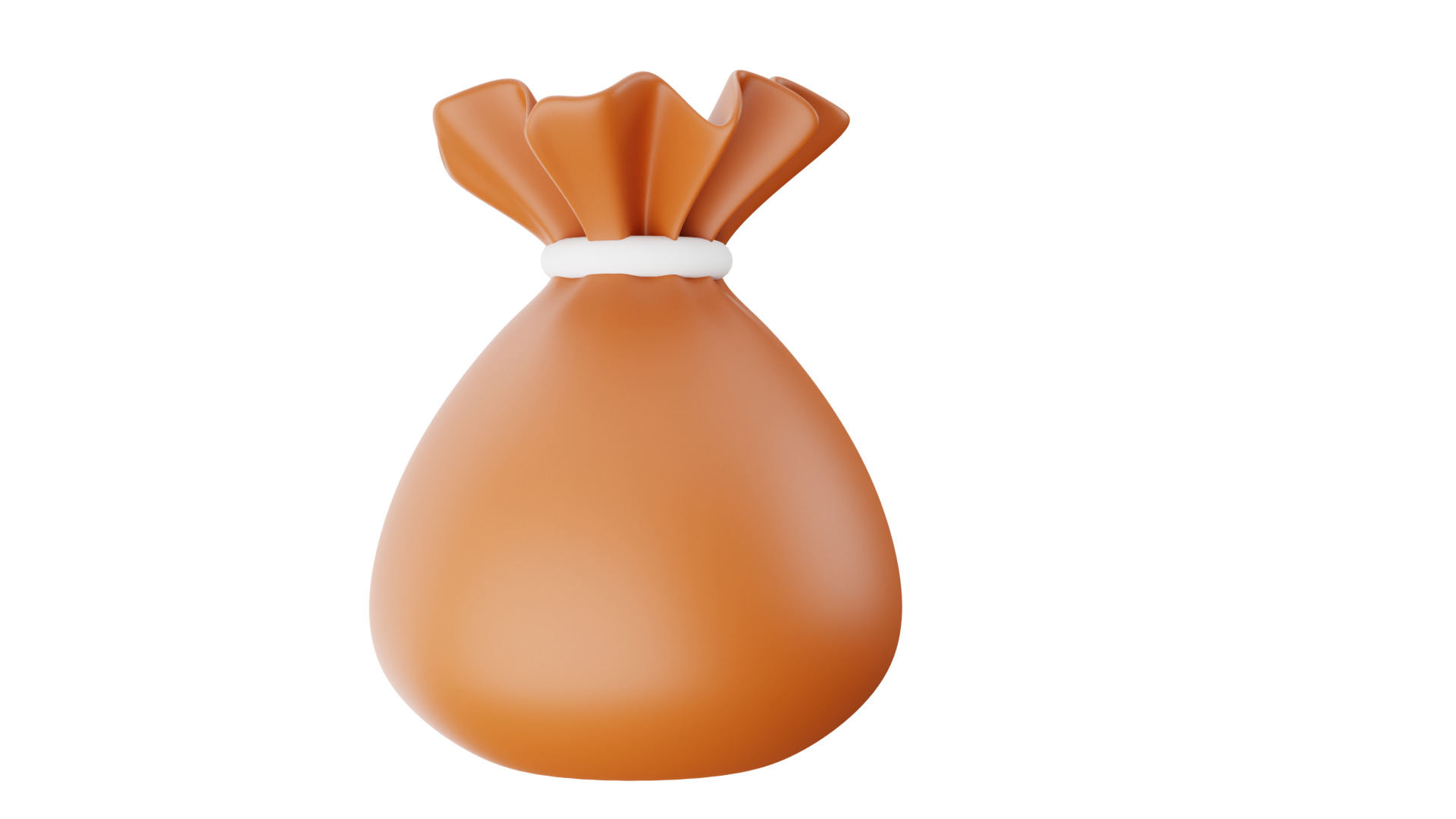 Dollar Bag 3D Illustration 3D model_11