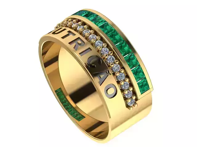 Nutrition 3D Jewelry Model for Print 3DM and STL 3D print model