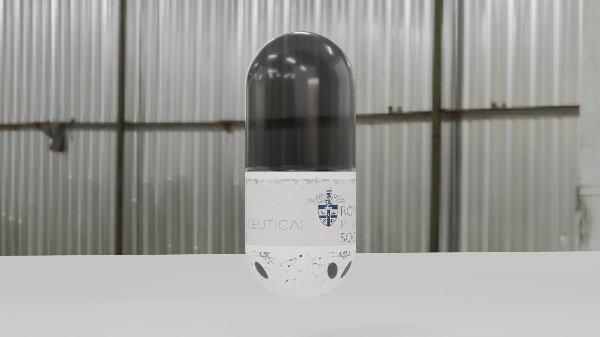 Capsule Pills 3D model_1