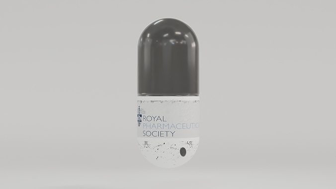 Capsule Pills 3D model