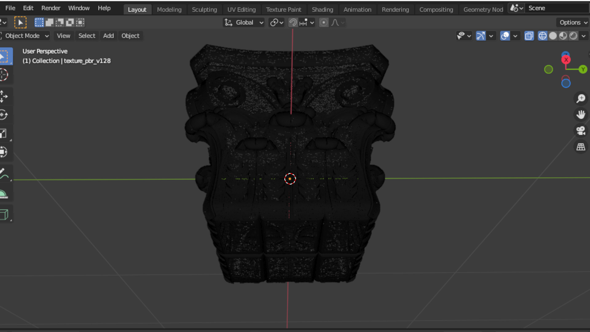Column capital classic decorative ornament cnc 3d printing 02 3D print model_7