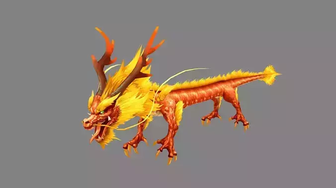 Fire Dragon - Loong