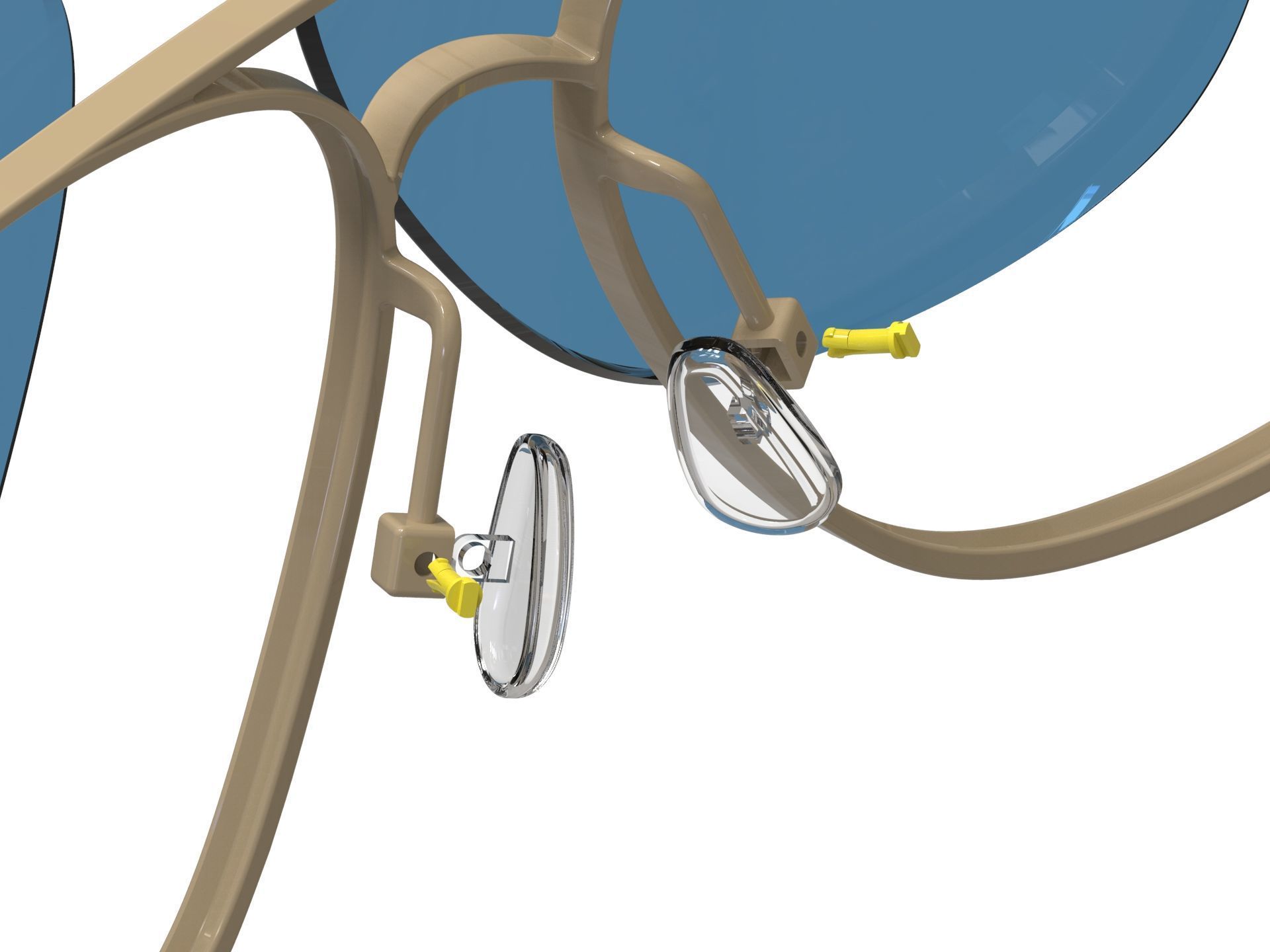 Sunglasses 3D print model_9