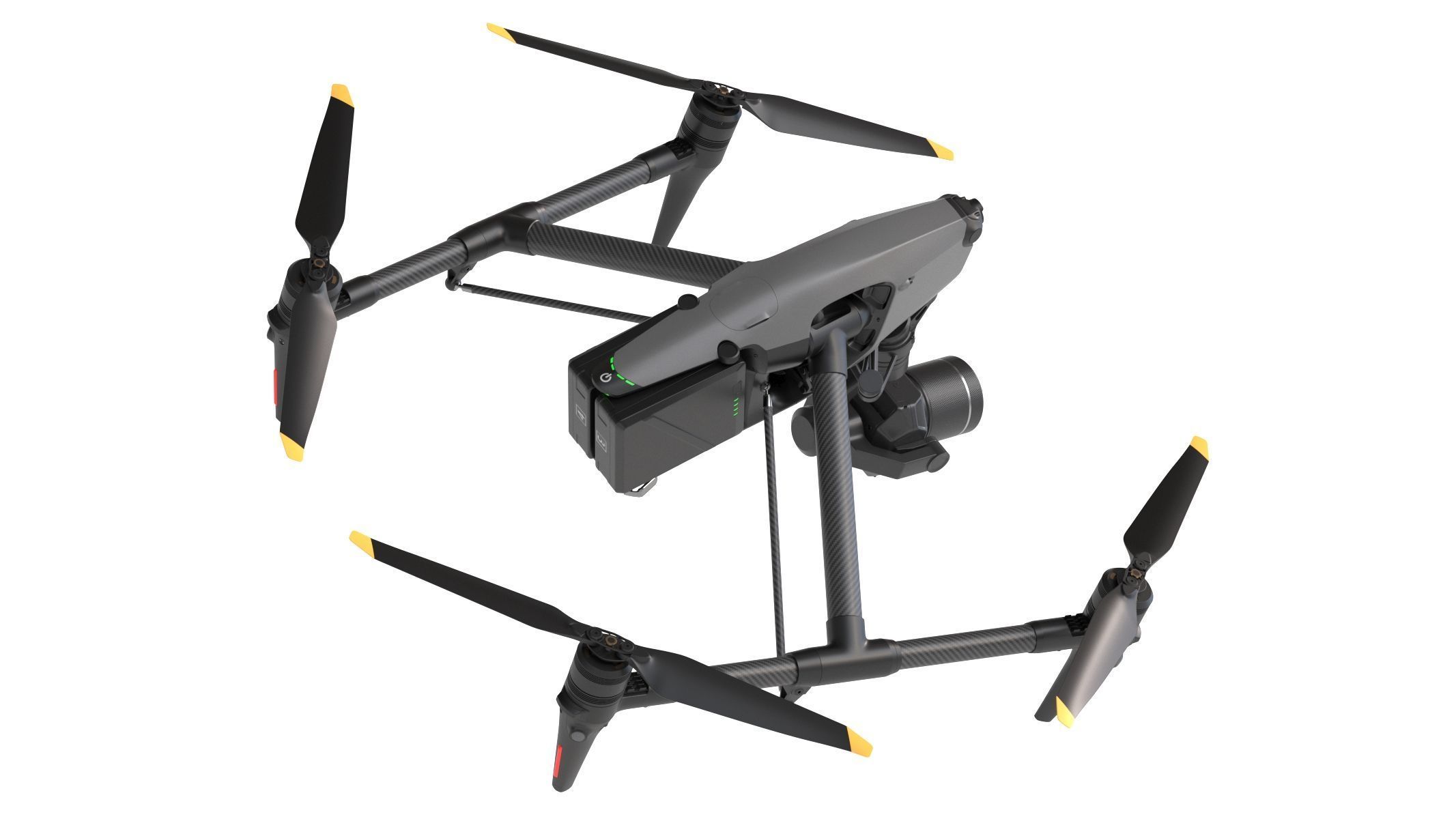 DJI Inspire 3 Drone 3D model_18