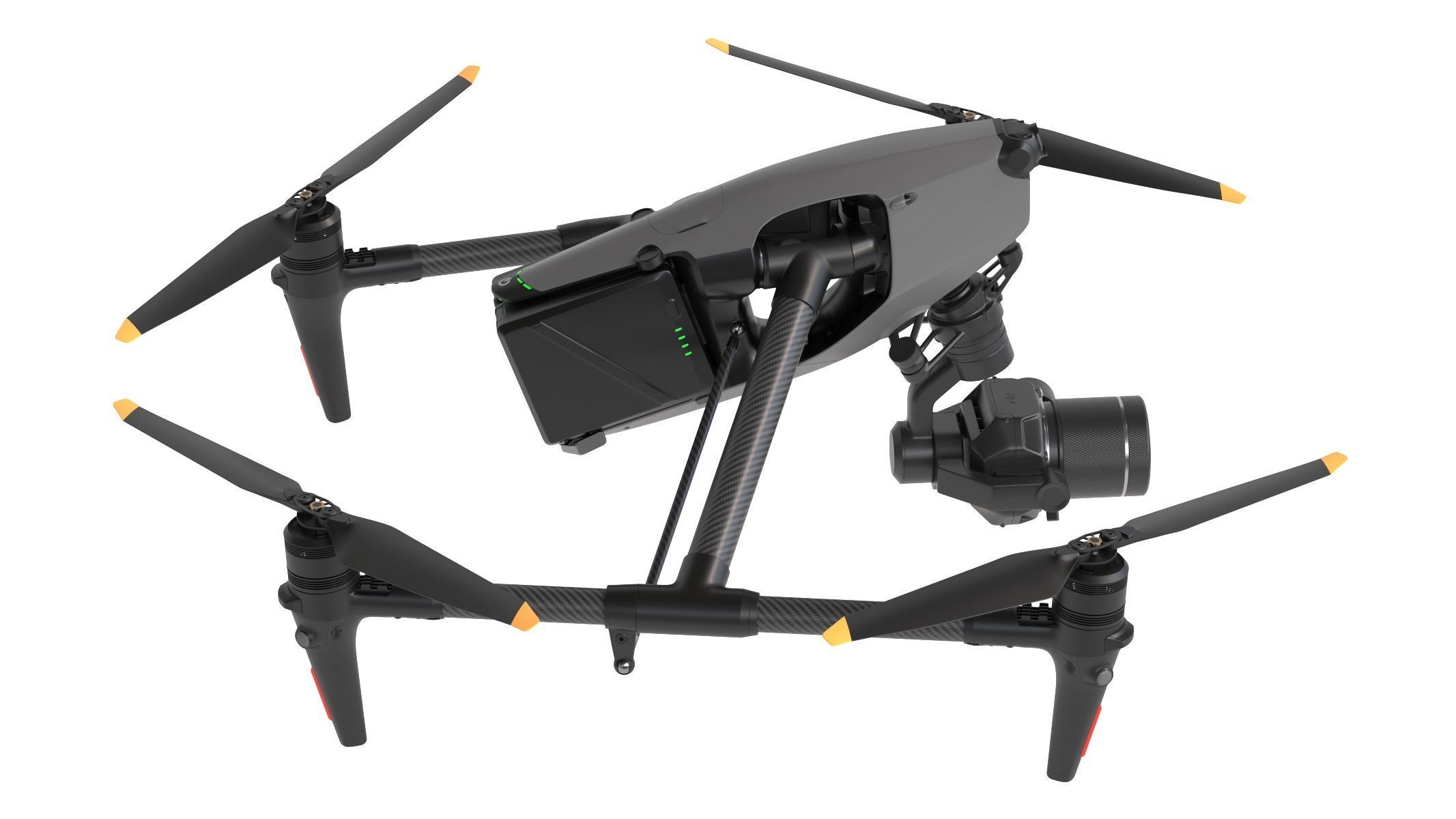 DJI Inspire 3 Drone 3D model_6