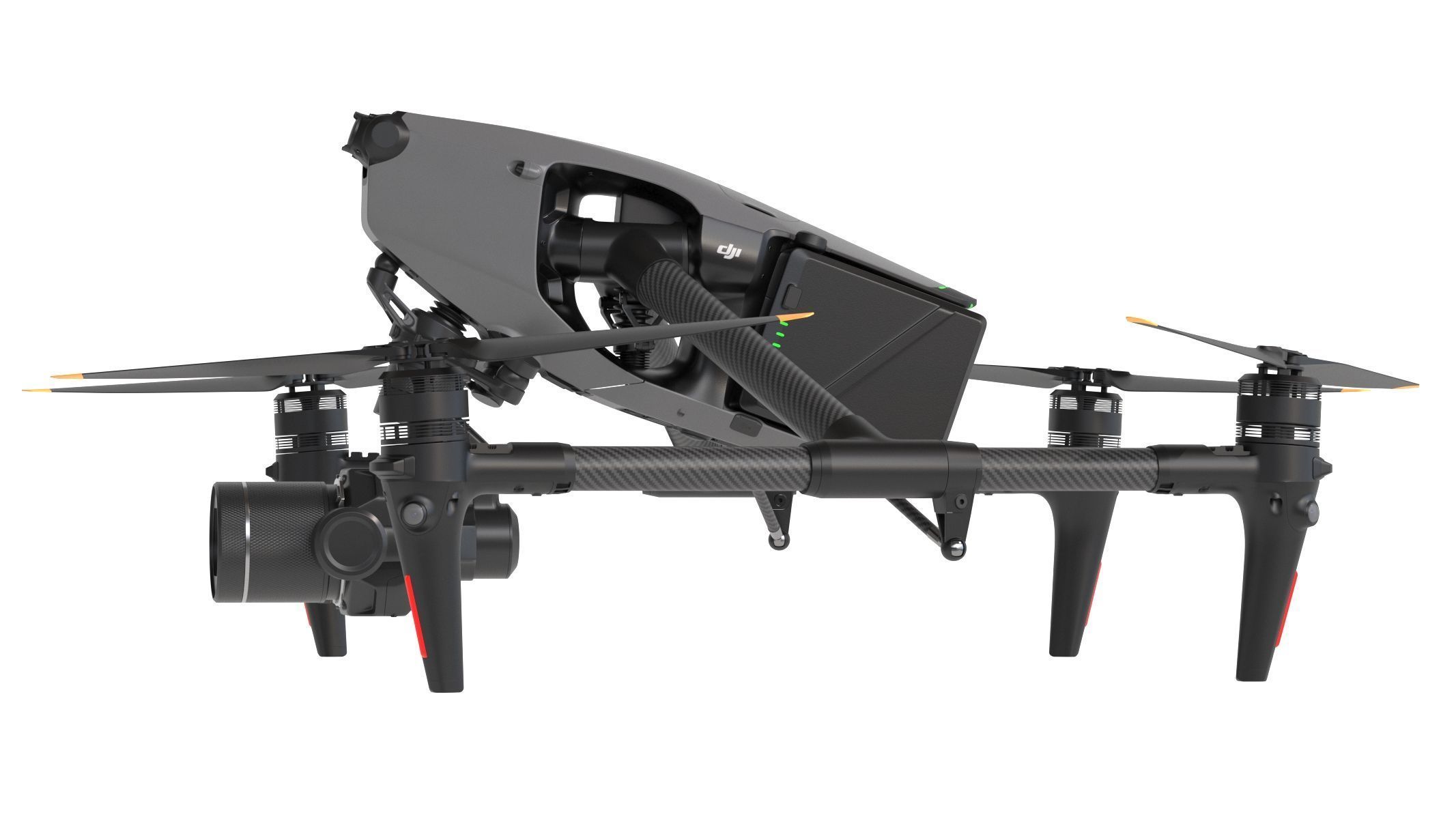 DJI Inspire 3 Drone 3D model_4