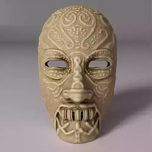 Death Eater Costume Full Face Mask - Death Eater Full Face Mask 3D print model Death Eater Costume Full Face Mask - Death Eater Full Face Mask 3D print model