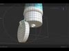 3D Squeeze Tube Bottle - Face Wash and Cosmetic Packaging 3D model_2