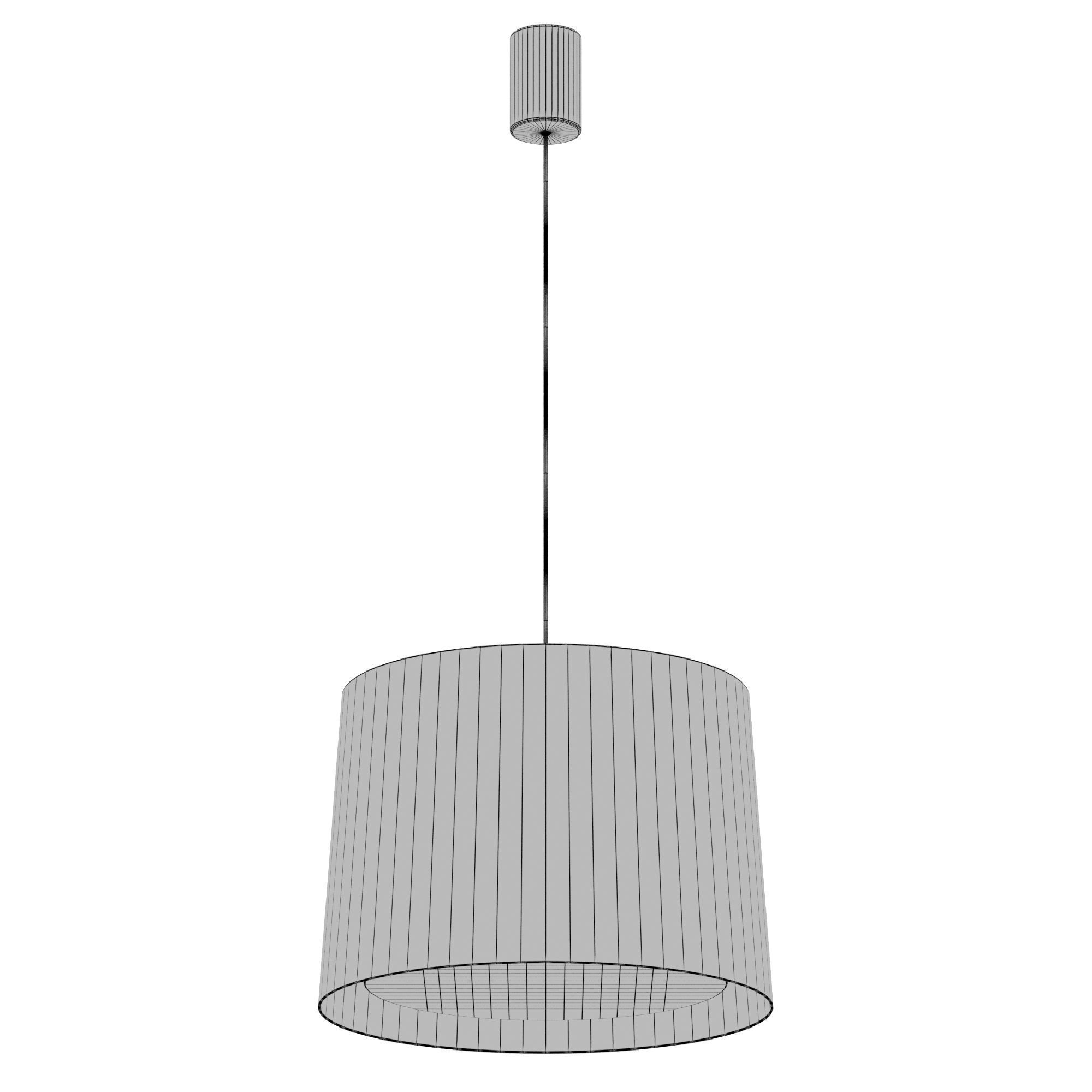 Pendant lamp Faro Barcelona CONGA simple 3D model_7