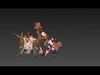 Shanhaijing fox demon Low-poly 3D model_1