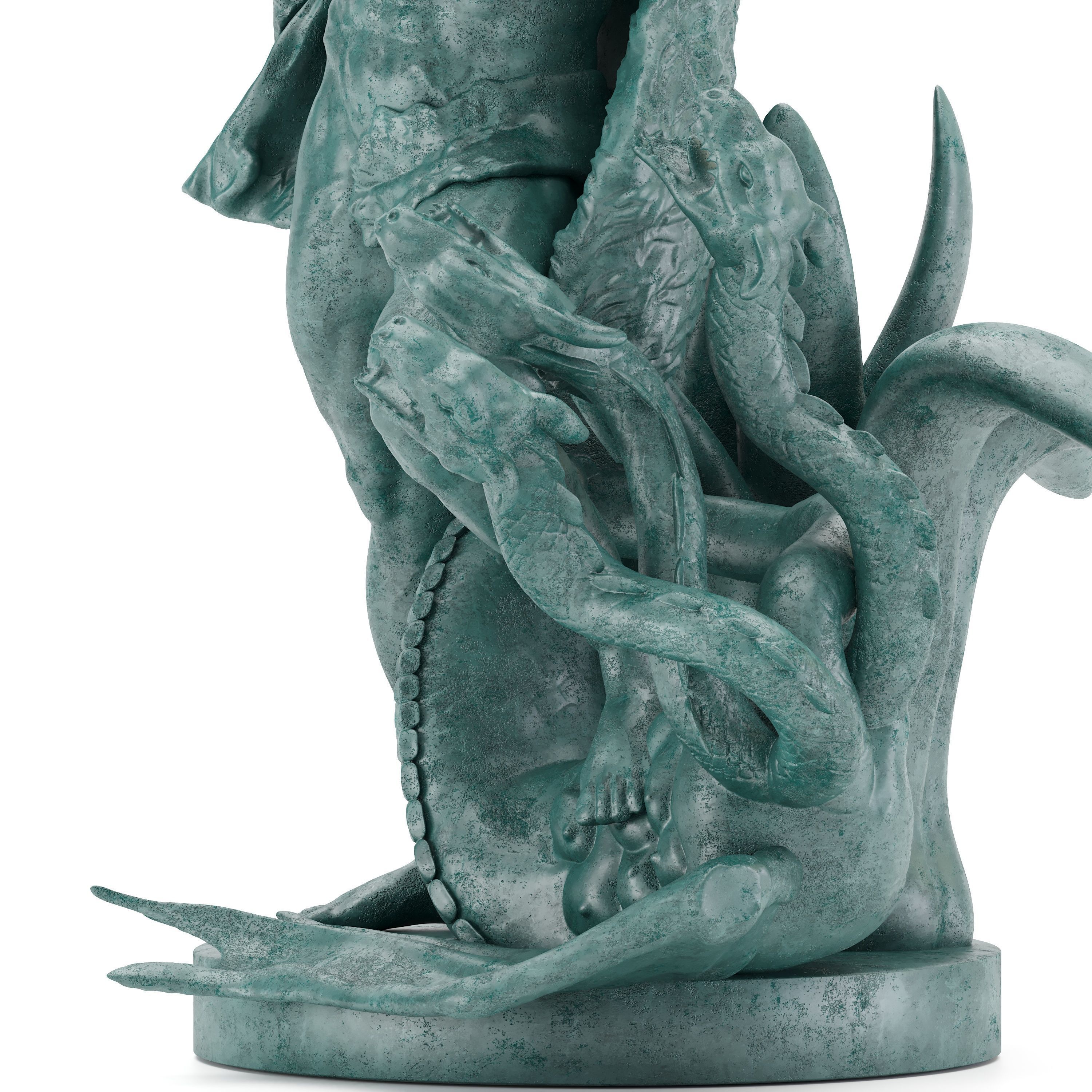 Sculpture of Farnese Hercules 3D Model 3D model_18