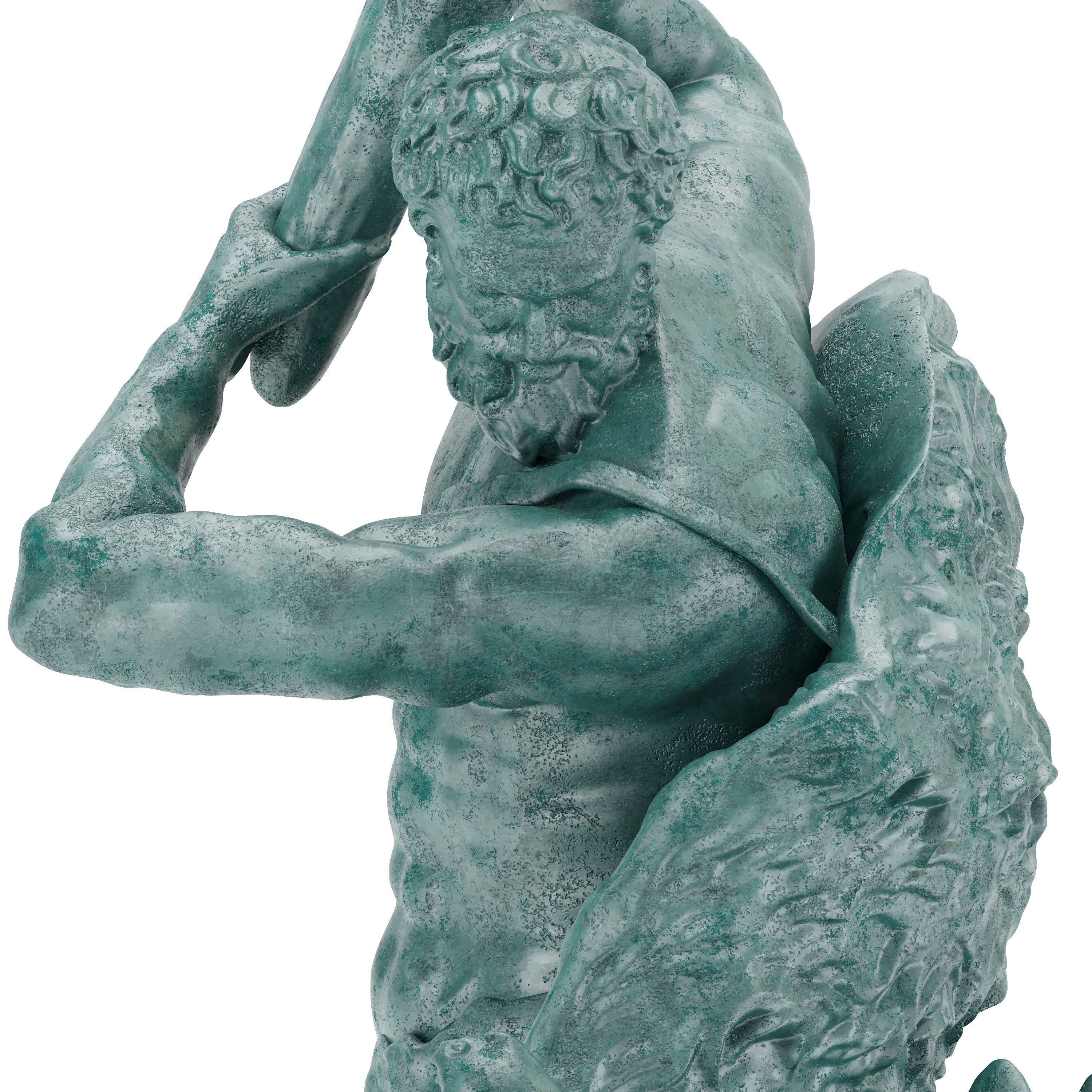 Sculpture of Farnese Hercules 3D Model 3D model_23