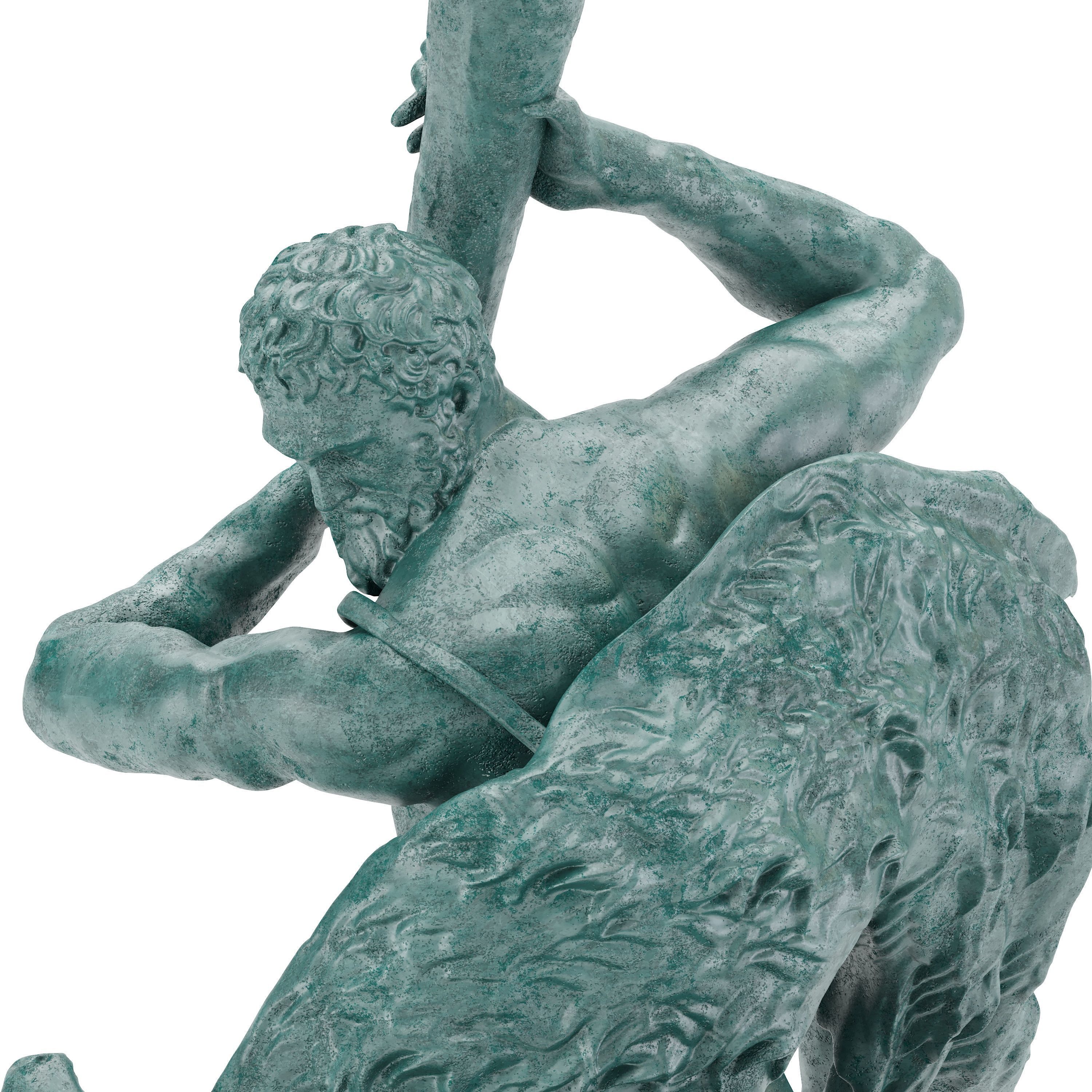 Sculpture of Farnese Hercules 3D Model 3D model_28