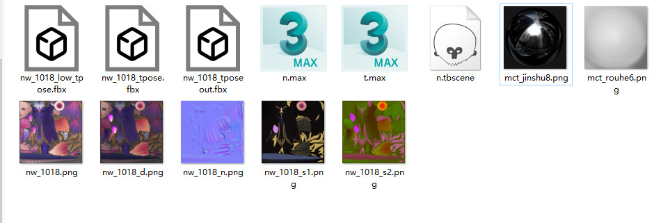 Alyssa Low-poly 3D model_3