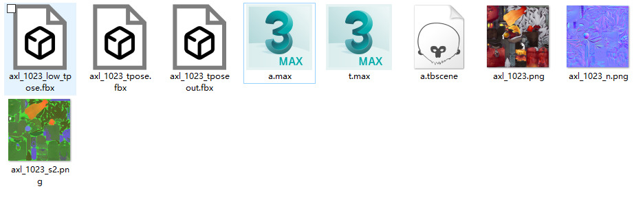 asura Low-poly 3D model_21