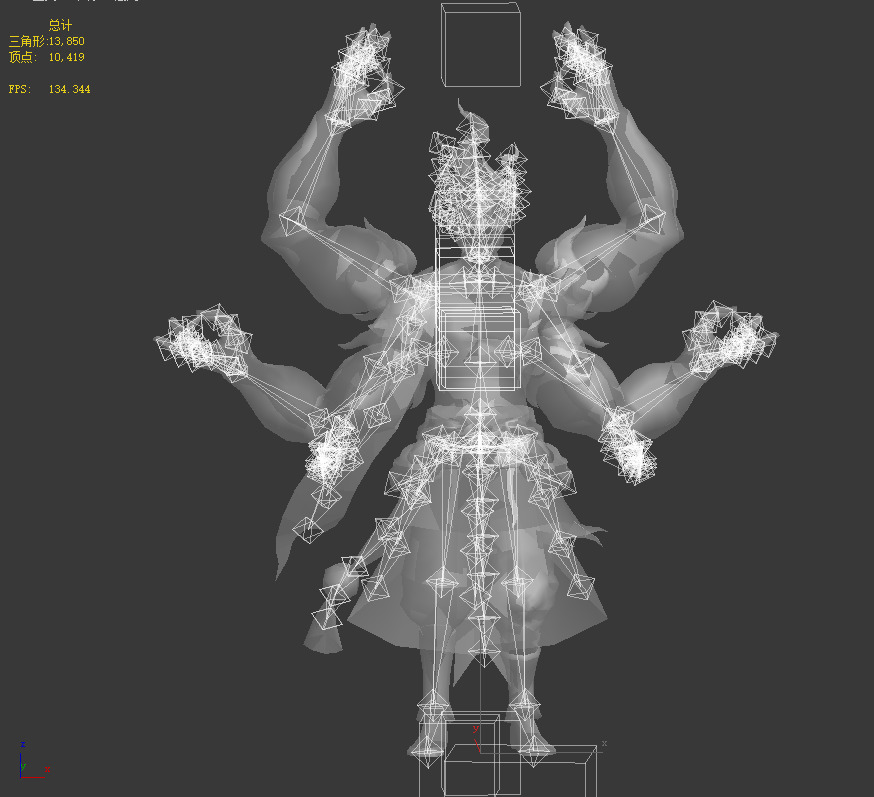asura Low-poly 3D model_14