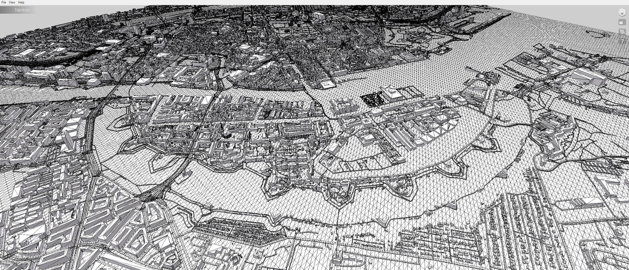 Cityscape Copenhagen Denmark 3D model_5